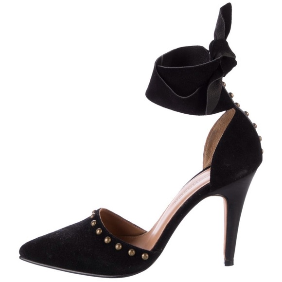 Ulla Johnson Suede Heels - Picture 2 of 6